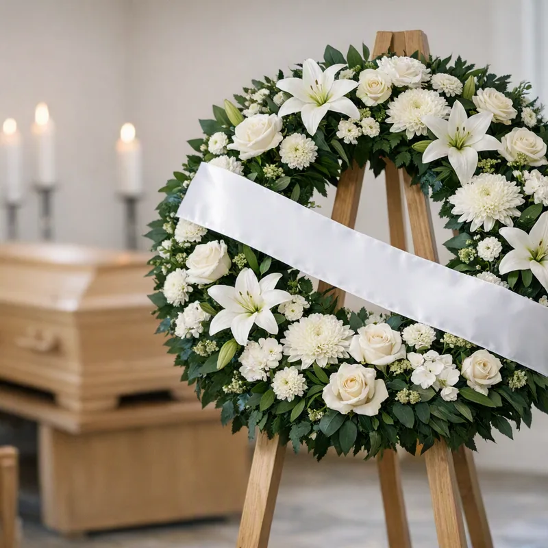 Kwiaty na pogrzeb - wieniec, wiązanka i kondolencje