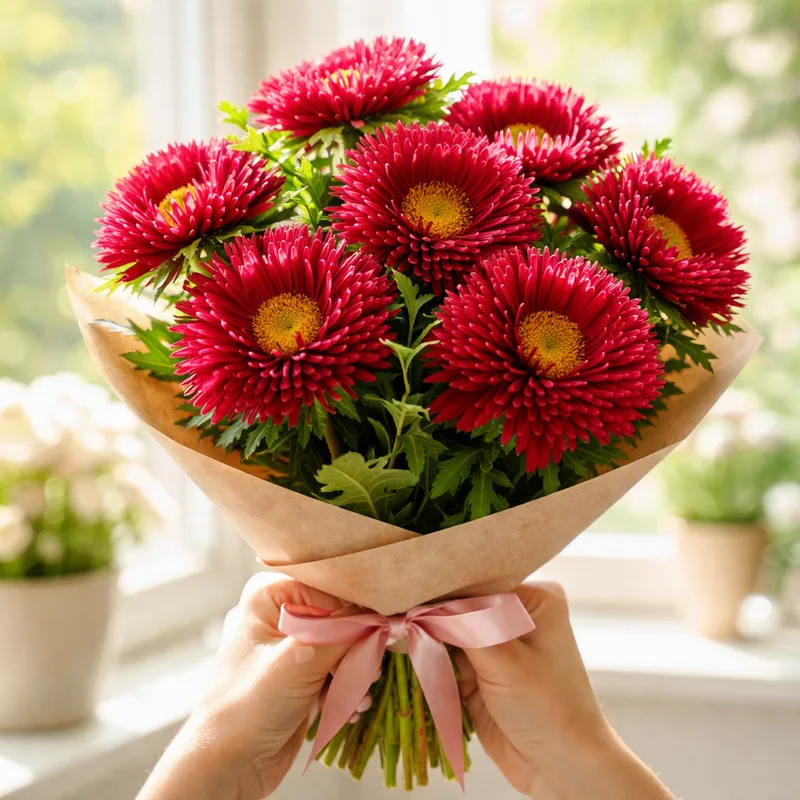 Aster chiński – klasyczny – zdjęcie 3