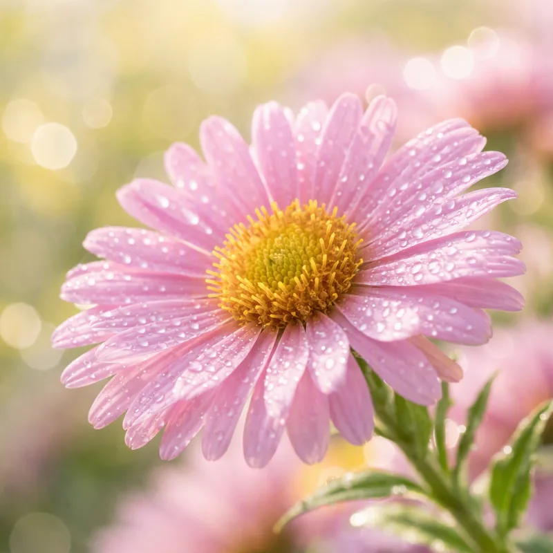Aster – różowy