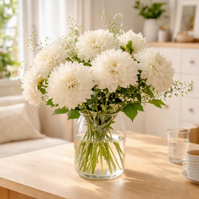 Dalia – biała – zdjęcie 2