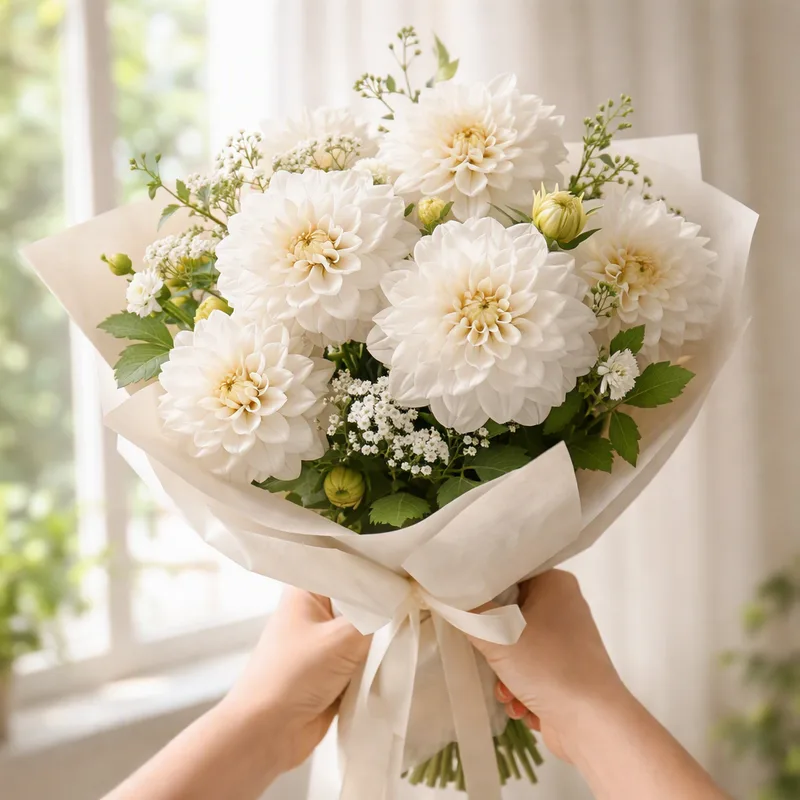 Dalia – biała – zdjęcie 3