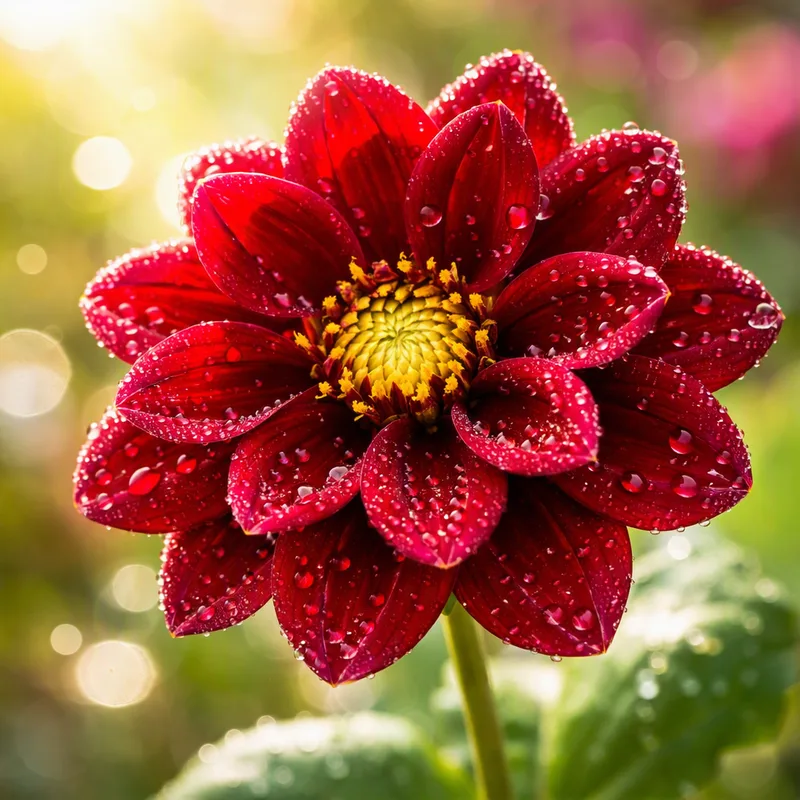 Dalia – czerwona