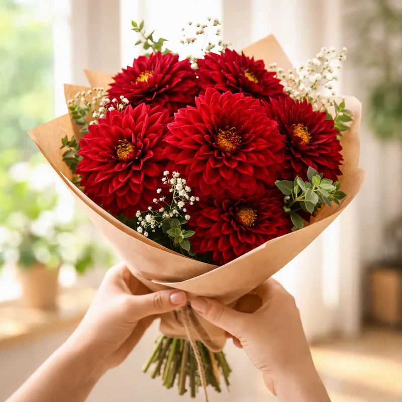 Dalia – czerwona – zdjęcie 3