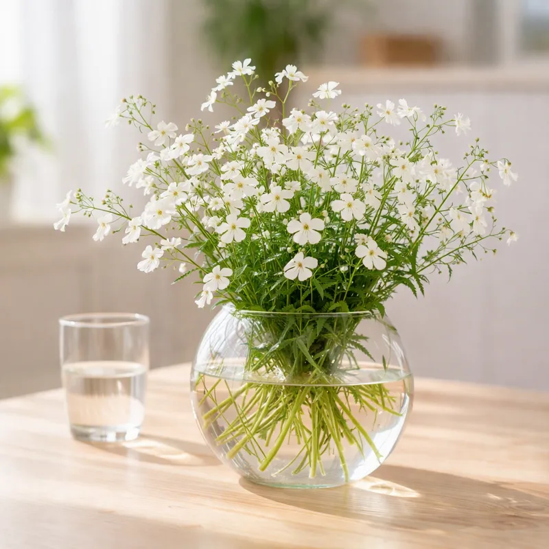 Lobelia – biała – zdjęcie 2