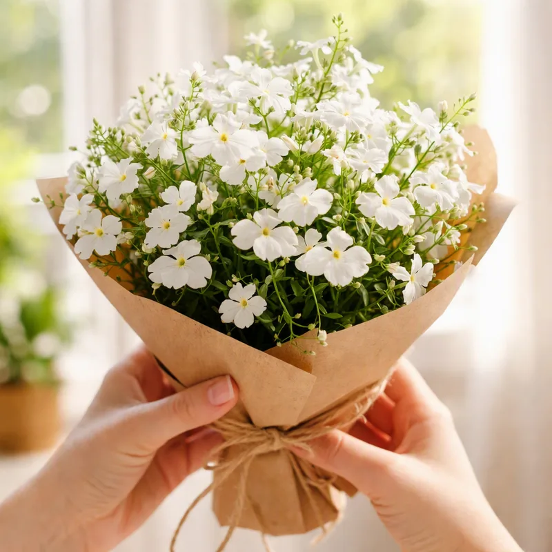 Lobelia – biała – zdjęcie 3