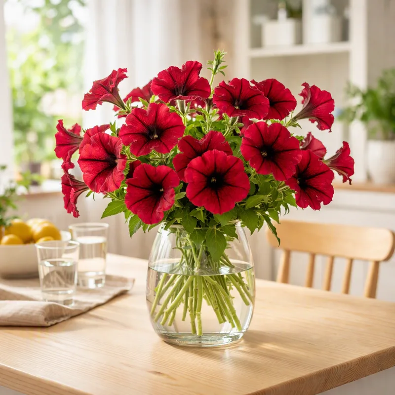 Petunia – czerwona – zdjęcie 2